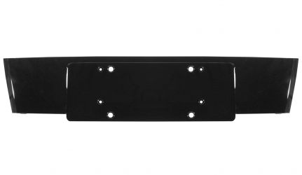 PORTAMATRICULA AUDI Q7 2009-2015 DELANTERO / NEGRO BRILLANTE