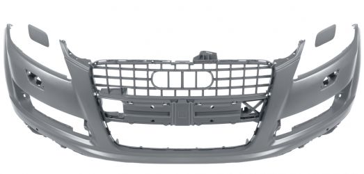 PARACHOQUES AUDI Q7 2009-2015 DELANTERO / CON SENSOR / CON LAVAFAROS / IMPRIMADO