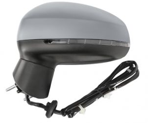 ESPEJO RETROVISOR AUDI A1 2014-2018 ELECTRICO / TERMICO / ABATIBLE ELECTRICAMENTE / IMPRIMADO / IZQUIERDO