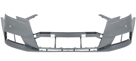 PARACHOQUES AUDI A3 2016-2020 DELANTERO / 3/5 PUERTAS / CON 2 SENSOR / IMPRIMADO
