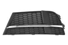 REJILLA AUDI A3 2016-2020 3/4/5 PUERTAS / CABRIO / PARACHOQUES DELANTERO / MODELO S-LINE / MOLDURA CROMADA / IZQUIERDA