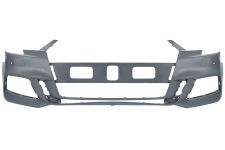 PARACHOQUES AUDI A3 2016-2020 DELANTERO / 4 PUERTAS / CABRIO / MODELO S-LINE / CON LAVAFAROS / CON 2 SENSOR / IMPRIMADO