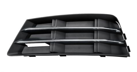 REJILLA AUDI A4 2015-2019 PARACHOQUES DELANTERA / CON MOLDURA CROMADA / IZQUIERDA