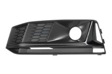 REJILLA AUDI A4 2015-2018 PARACHOQUES DELANTERO / MODELO S-LINE / CON ANTINIEBLA / MOLDURA NEGRA BRILLANTE / IZQUIERDA