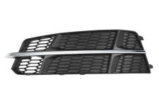 REJILLA AUDI A6 2016-2019 PARACHOQUES DELANTERO / MODELO S-LINE / CON MOLDURA CROMADA / IZQUIERDA