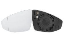 CRISTAL ESPEJO RETROVISOR AUDI A3 2020-2024 CON SOPORTE / TERMICO / ASFERICO / IZQUIERDO