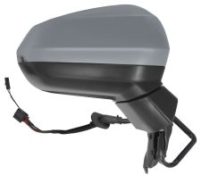 ESPEJO RETROVISOR AUDI Q3 2018-2025 ELECTRICO / TERMICO / PILOTO INTERMITENTE / SIDE ASSIST / IMPRIMADO / DERECHO