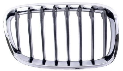 REJILLA BMW SERIE 1 (F20-F21) 2012-2015 FRENTE MODELO SPORT / NEGRA / CROMADA DERECHA