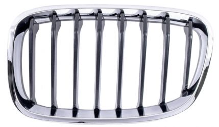 REJILLA BMW SERIE 1 (F20-F21) 2012-2015 FRENTE MODELO SPORT / NEGRA / CROMADA IZQUIERDA