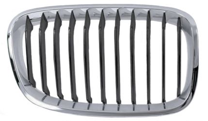REJILLA BMW SERIE 1 (F20-F21) 2012-2015 FRENTE MODELO BASIS / NEGRA / CROMADA DERECHA