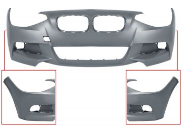 PARACHOQUES BMW SERIE 1 (F20-F21) 2012-2015 DELANTERO / MODELO M-TECH / IMPRIMADO