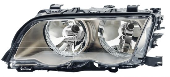 FARO BMW SERIE 3 (E46) 1998-2001 BASE CROMADA / IZQUIERDO