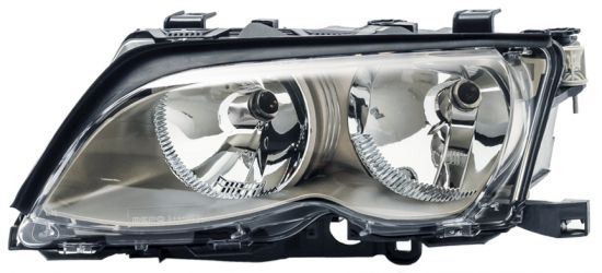 FARO BMW SERIE 3 (E46) 2001-2005 BASE CROMADA / IZQUIERDO