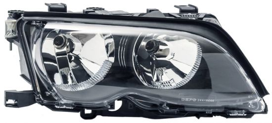 FARO BMW SERIE 3 (E46) 2001-2005 BASE NEGRA / DERECHO
