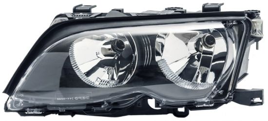 FARO BMW SERIE 3 (E46) 2001-2005 BASE NEGRA / IZQUIERDO