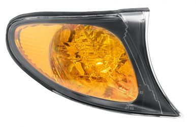 PILOTO DELANTERO BMW SERIE 3 (E46) 2001-2005 AMBAR / BORDE NEGRO DERECHA