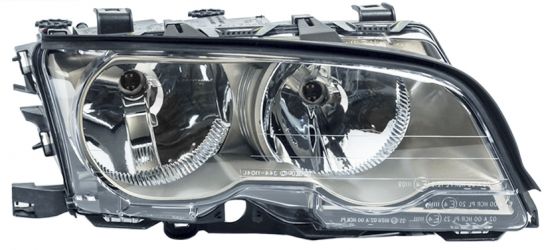 FARO BMW SERIE 3 (E46) 1999-2001 COUPE / BASE CROMADA / DERECHO