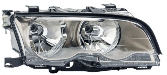 FARO BMW SERIE 3 (E46) 2001-2003 COUPE / BASE CROMADA / DERECHO