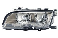 FARO DELANTERO BMW SERIE 3 (E46) 2001-2003 COUPE / BASE CROMADA / IZQUIERDO