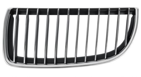 REJILLA BMW SERIE 3 (E90-E91) 2005-2009 FRENTE / MARCO CROMADO / LAMAS CROMADAS / IZQUIERDA