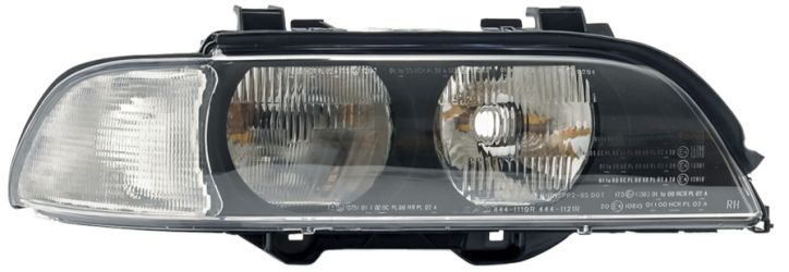FARO BMW SERIE 5 (E39) 1994-2001 LAMPARA H7+HB3 / PILOTO BLANCO / DERECHO