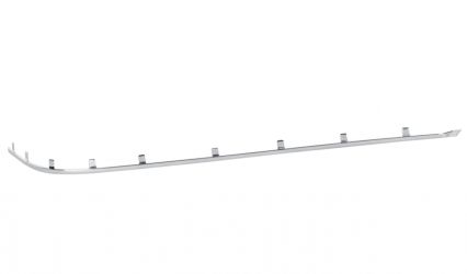 PERFIL MOLDURA BMW SERIE 5 (E39) 2001-2003 PARACHOQUES TRASERO / SEDAN / CROMADO / DERECHA
