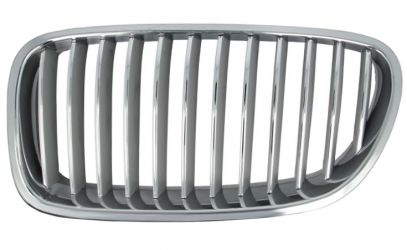 REJILLA BMW SERIE 5 (F10-F11) 2010-2013 FRENTE / MODELO M-TECH / CROMADA / TITANIO / IZQUIERDA