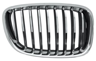 REJILLA BMW SERIE 5 GT (F07) 2010-2013 FRENTE / MARCO CROMADA / LAMAS CROMADAS / NEGRAS / DERECHA