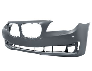 PARACHOQUES BMW SERIE 7 (F01-F02) 2012-2015 DELANTERO / CON LAVAFAROS / CON SENSOR / CON CAMARA / IMPRIMADO