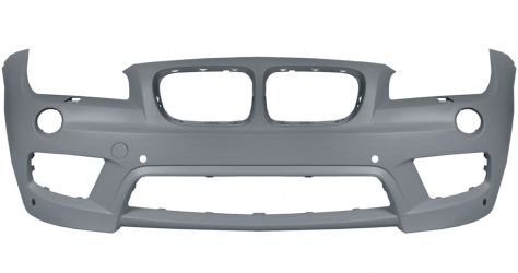 PARACHOQUES BMW X1 (E84) 2009-2012 DELANTERO / MODELO M-TECH / CON LAVAFAROS / CON SENSOR / IMPRIMADO