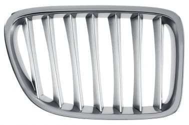 REJILLA BMW X1 (E84) 2009-2012 FRENTE / MARCO CROMADO / LAMAS CROMADAS / DERECHA