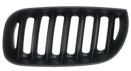 REJILLA BMW X3 (E83) 2004-2006 FRENTE / MARCO NEGRAS / LAMAS NEGRAS / IZQUIERDA