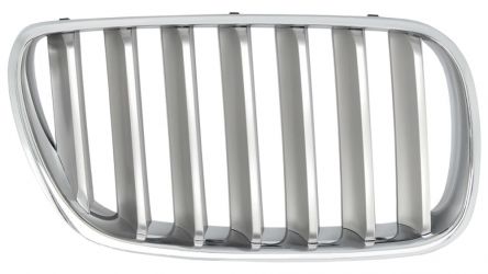 REJILLA BMW X3 (E83) 2006-2010 FRENTE / MARCO CROMADO / LAMAS TITANIO / DERECHA