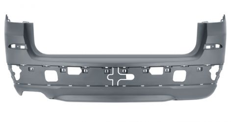 PARACHOQUES BMW X3 (F25) 2010-2014 TRASERO / ESCAPE DOBLE IZQUIERDO / IMPRIMADO