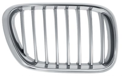 REJILLA BMW X5 (E53) 2000-2004 FRENTE / MARCO CROMADO / LAMAS CROMADAS / DERECHA
