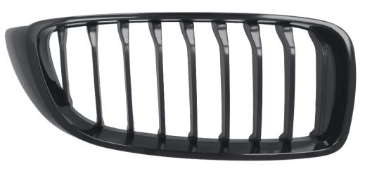 REJILLA BMW SERIE 4 (F32-F33) 2013-2017 COUPE / CABRIO / FRENTE / MODELO M-TECH / NEGRO BRILLANTE / DERECHA