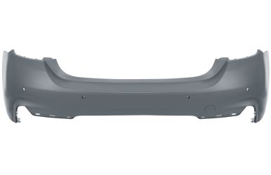 PARACHOQUES BMW SERIE 4 (F32-F33) 2017-2020 COUPE / CABRIO / TRASERO / MODELO M-TECH / CON SENSOR / IMPRIMADO