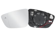 CRISTAL ESPEJO RETROVISOR BMW SERIE 5 (G30-G31) 2016-2020 CON SOPORTE / TERMICO / SIDE ASSIST / ASFERICO / IZQUIERDO