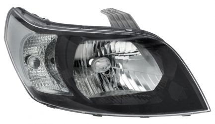 FARO CHEVROLET AVEO 2009-2011 BASE NEGRO / DERECHO