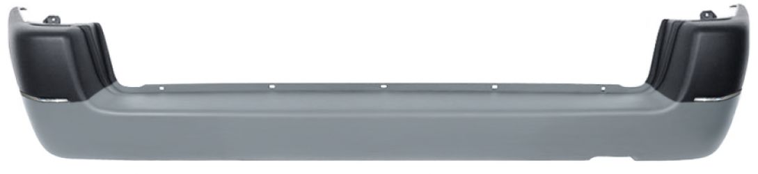 PARACHOQUES PEUGEOT PARTNER 1996-2002 TRASERO / IMPRIMADO PARCIAL / CON MOLDURA CROMADA