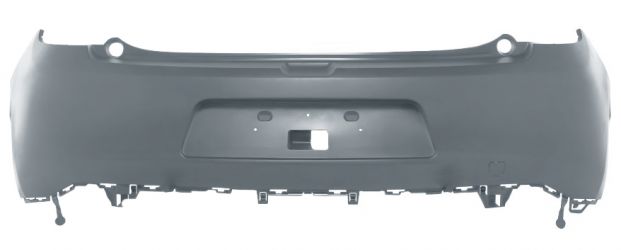 PARACHOQUES CITROEN C3 2010-2013 TRASERO / SIN MOLDURA / IMPRIMADO