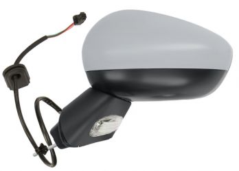 ESPEJO RETROVISOR CITROEN C3 2010-2013 ELECTRICO / BASE NEGRA / TERMICO / CARCASA IMPRIMADO IZQUIERDO
