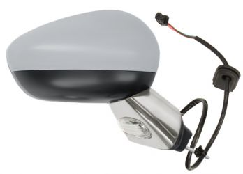 ESPEJO RETROVISOR CITROEN C3 2010-2013 ELECTRICO / BASE CROMADA / TERMICO / SONDA / CARCASA IMPRIMADA / DERECHO