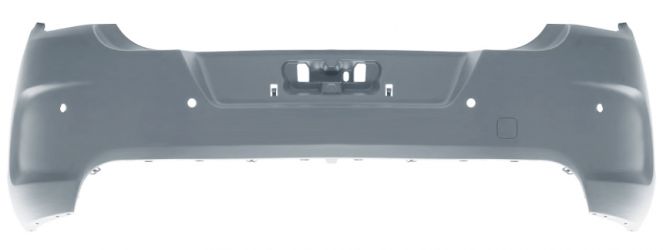 PARACHOQUES CITROEN C4 2010-2018 TRASERO / CON SENSOR / IMPRIMADO