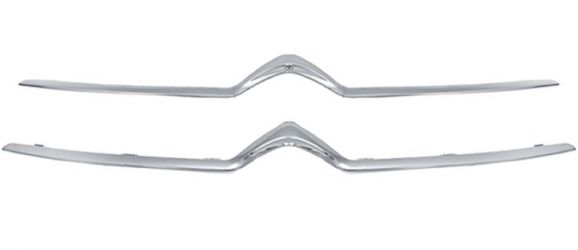 MOLDURAS REJILLA CITROEN C4 2010-2018 FRENTE / CROMADA