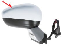 ESPEJO RETROVISOR CITROEN C4 2011-2018 ELECTRICO / BASE IMPRIMADA / TERMICO / LUZ CORTESIA / ABATIBLE ELECTRICAMENTE / MEMORIA / SIDE ASSIST / CON SONDA / CARCASA CROMADA / DERECHO