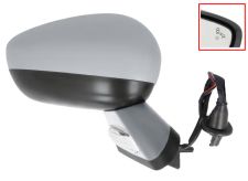ESPEJO RETROVISOR CITROEN DS4 2011-2011 ELECTRICO / BASE IMPRIMADA / TERMICO / LUZ CORTESIA / ABATIBLE ELECTRICAMENTE / MEMORIA / SIDE ASSIST / CON SONDA / CARCASA IMPRIMADA / DERECHO