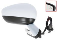 ESPEJO RETROVISOR CITROEN DS4 2011-2011 ELECTRICO / BASE CROMADA / TERMICO / LUZ CORTESIA / ABATIBLE ELECTRICAMENTE / MEMORIA / SIDE ASSIST / CON SONDA / CARCASA CROMADA / DERECHO