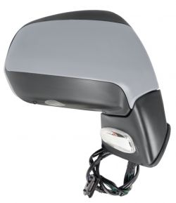 ESPEJO RETROVISOR CITROEN C4 PICASSO 2006-2010 BASE NEGRA / ELECTRICO / TERMICO / PILOTO / LUZ CORTESIA / ABATIBLE ELECTRICAMENTE / MEMORIA / SONDA / IMPRIMADO / DERECHO