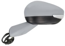 ESPEJO RETROVISOR CITROEN C4 GRAND PICASSO 2013-2016 ELECTRICO / TERMICO / PILOTO INTERMITENTE / ABATIBLE ELECTRICAMENTE / IMPRIMADO / IZQUIERDO